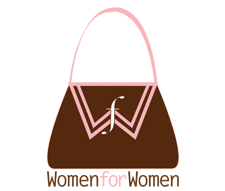 Women for women brown purse Logo